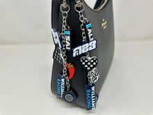 Load image into Gallery viewer, Navy Racing (Carlos, Alex) Bag Charm
