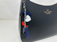 Load image into Gallery viewer, Navy Racing (Carlos, Alex) Bag Charm