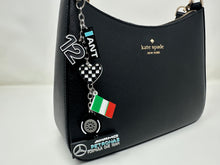 Load image into Gallery viewer, Silver Arrow Racing (George, Kimi) Bag Charm