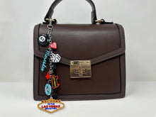 Load image into Gallery viewer, Midnight Silver Arrow (George, Kimi) LVGP Bag Charm