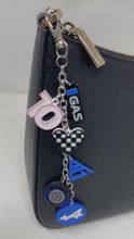 Load and play video in Gallery viewer, Enstone Racing (Pierre, Jack) Bag Charm