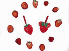 Load image into Gallery viewer, Strawberry Mouse Enchanted Car Charm - EnchantedByGi
