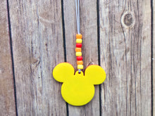 Load image into Gallery viewer, Blazing Mouse Tie Dye Enchanted Car Charm - EnchantedByGi