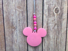 Load image into Gallery viewer, Bubble Gum Mouse Tie Dye Enchanted Car Charm - EnchantedByGi