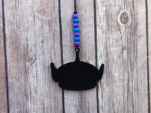 Load image into Gallery viewer, Little Green Alien Enchanted Car Charm - EnchantedByGi
