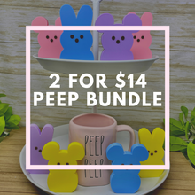 Load image into Gallery viewer, 2 for $14 Marshmallow Peep Bundle - EnchantedByGi