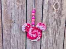 Load image into Gallery viewer, Bubble Gum Mouse Tie Dye Enchanted Car Charm - EnchantedByGi