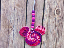 Load image into Gallery viewer, Cheshire Mouse Tie Dye Enchanted Car Charm - EnchantedByGi
