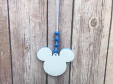 Load image into Gallery viewer, Ocean Mouse Tie Dye Enchanted Car Charm - EnchantedByGi