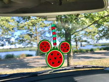 Load image into Gallery viewer, Watermelon Mouse Enchanted Car Charm - EnchantedByGi