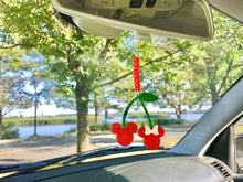 Load image into Gallery viewer, Cherry Mouse Enchanted Car Charm - EnchantedByGi
