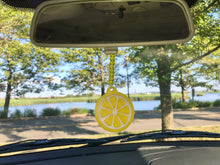 Load image into Gallery viewer, Lemon Slice Enchanted Car Charm - EnchantedByGi