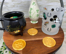 Load image into Gallery viewer, 6 pc Plastic Lucky Gold Coins