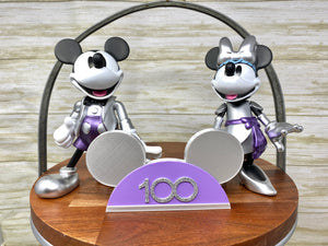 Platinum Celebration Mouse Cap Trinket