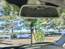 Load image into Gallery viewer, Lime Slice Enchanted Car Charm - EnchantedByGi