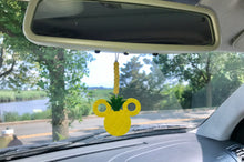 Load image into Gallery viewer, Pineapple Mouse Enchanted Car Charm - EnchantedByGi