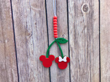 Load image into Gallery viewer, Cherry Mouse Enchanted Car Charm - EnchantedByGi