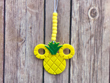 Load image into Gallery viewer, Pineapple Mouse Enchanted Car Charm - EnchantedByGi