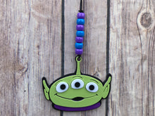 Load image into Gallery viewer, Little Green Alien Enchanted Car Charm - EnchantedByGi