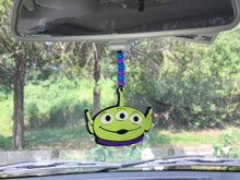 Load image into Gallery viewer, Little Green Alien Enchanted Car Charm - EnchantedByGi