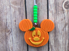 Load image into Gallery viewer, Mouse Pumpkin Enchanted Car Charm - EnchantedByGi