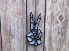 Load image into Gallery viewer, Skeleton Peace Enchanted Car Charm - EnchantedByGi