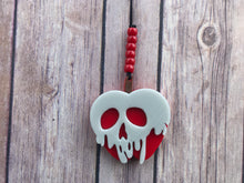 Load image into Gallery viewer, *Glow in the Dark* Poison Apple Enchanted Car Charm - EnchantedByGi