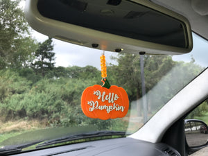 Hello Pumpkin Enchanted Car Charm - EnchantedByGi