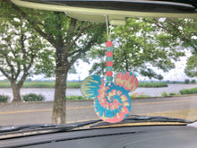 Load image into Gallery viewer, Cotton Candy Mouse Tie Dye Enchanted Car Charm - EnchantedByGi
