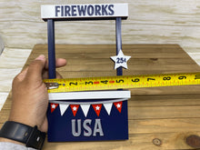 Load image into Gallery viewer, 4th of July Firework Stand Trinket - EnchantedByGi