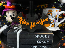 Load image into Gallery viewer, boo to you mickey bat trinket