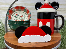Load image into Gallery viewer, Mouse Santa Hat Trinkets - EnchantedByGi