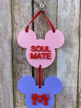 Load image into Gallery viewer, Mouse Conversation Hearts Hanging Sign - EnchantedByGi