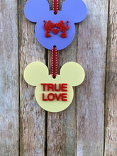 Load image into Gallery viewer, Mouse Conversation Hearts Hanging Sign - EnchantedByGi