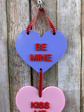 Load image into Gallery viewer, Sweetheart Conversation Hearts Hanging Sign - EnchantedByGi