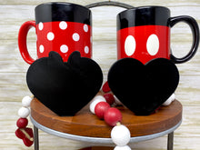 Load image into Gallery viewer, Mr. & Mrs. Mouse Hearts Trinket - EnchantedByGi
