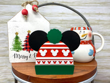 Load image into Gallery viewer, Christmas Beanie and Mittens Trinket
