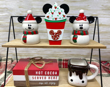 Load image into Gallery viewer, Mouse Peppermint Latte Trinket