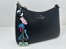 Load image into Gallery viewer, Silver Arrow Vice (George, Kimi) Miami Bag Charm - EnchantedByGi
