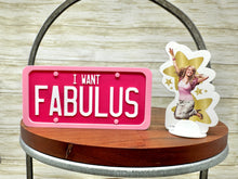 Load image into Gallery viewer, FABULUS License Plate Trinket
