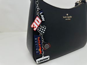 Bull Racing Bag Charm