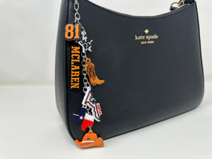 Western Papaya Racing (Lando, Oscar) COTA Bag Charm