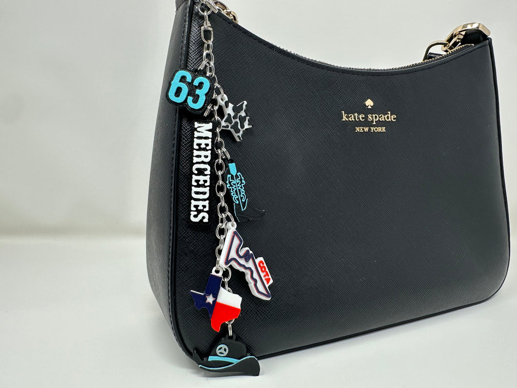 Silver Arrow Stallion (George, Kimi) COTA Bag Charm