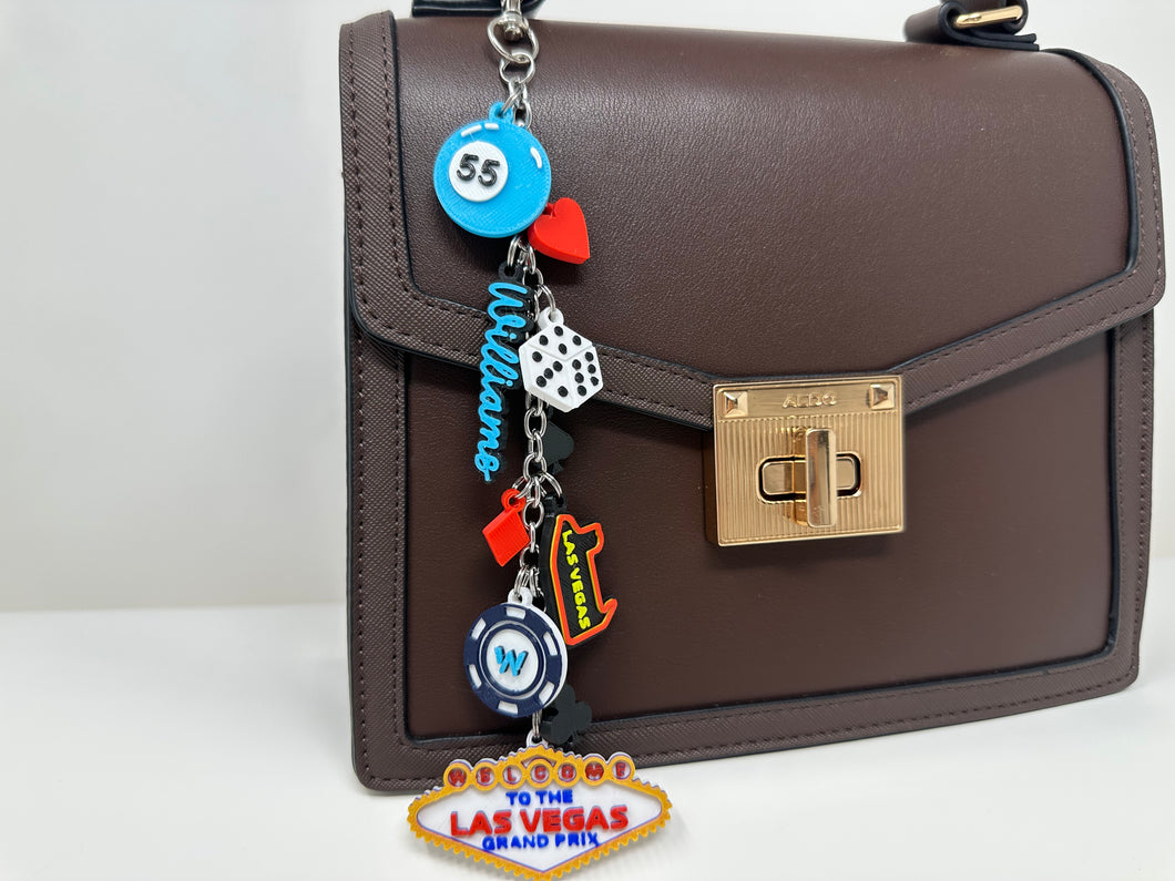 Wild Card William (Carlos, Alex) LVGP Bag Charm