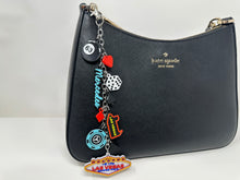 Load image into Gallery viewer, Midnight Silver Arrow (George, Kimi) LVGP Bag Charm
