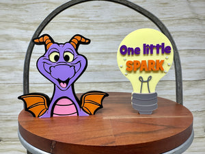 One Little Spark Light Bulb Trinket
