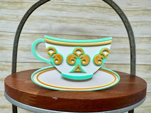 Mad Tea Party Cups Trinket