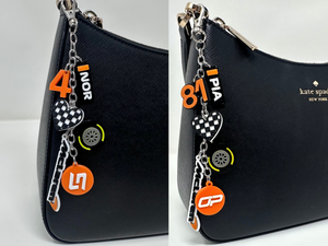 Motor Sport Purse Bag Charms