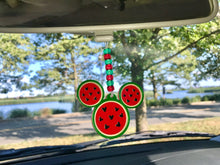 Load image into Gallery viewer, Watermelon Mouse Enchanted Car Charm - EnchantedByGi
