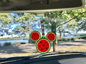 Watermelon Mouse Enchanted Car Charm - EnchantedByGi